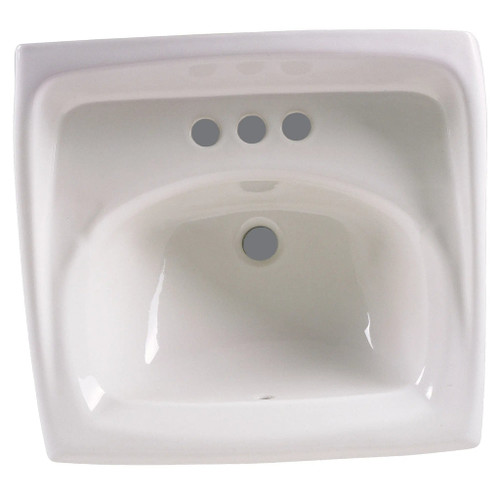 American Standard Lucerne Wall-Hung Sink With 4-Inch Centerset Made-in-Mexico - AMS-0355012USMCA