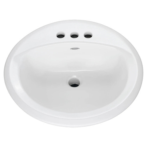 American Standard Rondalyn Drop-In Sink with 4-Inch Centerset Made-in-Mexico - AMS-0491019USMCA