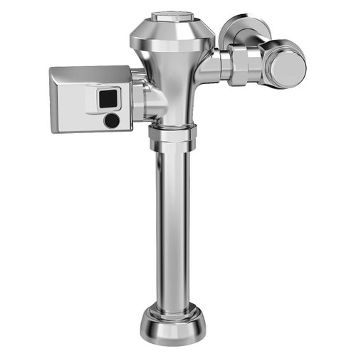 American Standard Ultima Touchless Sensor Toilet Flush Valve, Diaphragm-Type, 1.28 gpf/4.8 Lpf, 27-Inch Rough-In - AMS-6147SM122