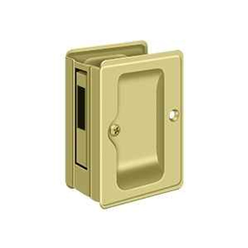 Deltana Deltana SDAR325 Heavy-Duty Pocket Door Lock, Adjustable, 3-1/4" x 2-1/4" Sliding Door Receiver DEL-SDAR325