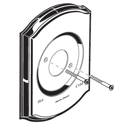 American Standard Escutcheon And Screws Portsmouth -Rp- - AMS-M962949