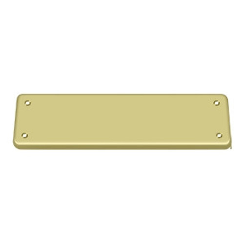 Deltana DASHCP Solid Brass Cover Plate for Deltana DASH95 Double Action Spring Hinge