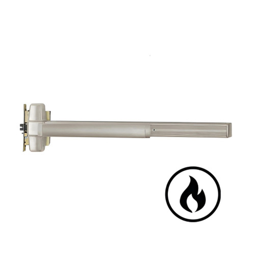 Von Duprin 9975-F Series - Fire Rated 4 ft Grooved Case Wide Stile Mortise Exit Device, Less Dogging