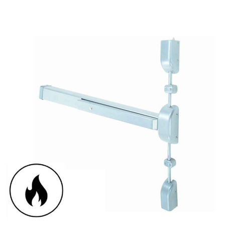 Arrow S1150 48" Fire Rated Surface Vertical Rod Exit Device Only, Less Trim