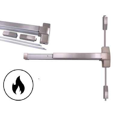 Design Hardware F1000V 42" Heavy Duty Fire Rated Surface Vertical Rod Exit Devices