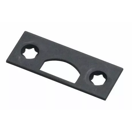 Baldwin 0310102MORT Surface Bolt Mortise Strike, Oil Rubbed Bronze