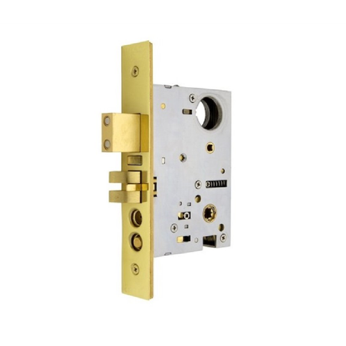 Baldwin 6001 Right Hand Entry/Apartment Knob by Knob 2-3/4" Backset Mortise Lock Body