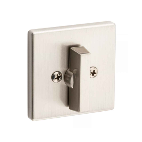 Kwikset 663SQT-UL.DS UL Rated One Sided Turn Square Deadbolt with 2-3/8" Round Corner Latch and Dual RCS and 5303 Full Lip Strike
