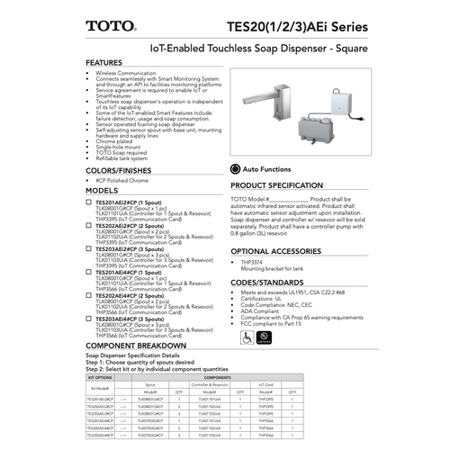 Toto IOT ASD CONTROLLER TLK01101UIA