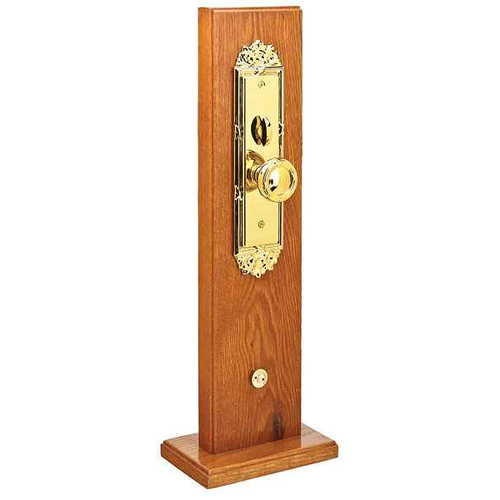 Emtek 3307 Regency Brass Mortise Entrance Handleset - Entry Set