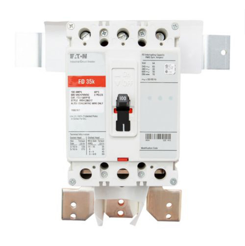 Eaton Eaton Pow-R-stock series Main kit, ED circuit bkr type, Top and Bottom Mounting, Single- or three-, 100A