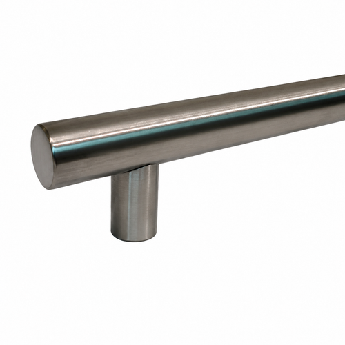 Don-Jo PL51 Ladder Pull — 1-1/4" Diameter, 2" Clearance, Stainless Steel, Commercial Grade