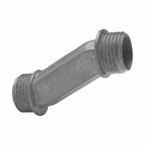 Crouse-Hinds Eaton series offset conduit nipple, Rigid/IMC, Zinc die cast, 1/2"