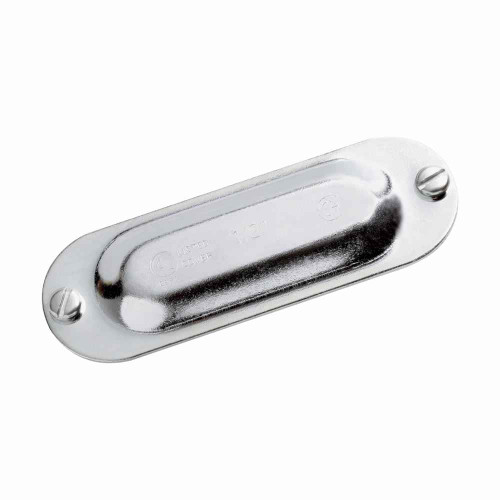 Crouse-Hinds Eaton series Condulet Form 5 cover, Sheet steel, 1-1/4" or 1-1/2"