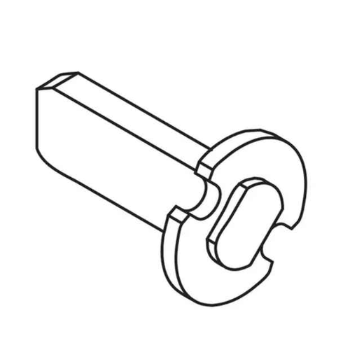 Schlage Electronics 47258186 AD/CO Series Cylindrical/Mortise/Exit Tailpiece for Cylinder, Schlage, KIL, P6/L Everest/Primus/Modular/Classic Cylinders