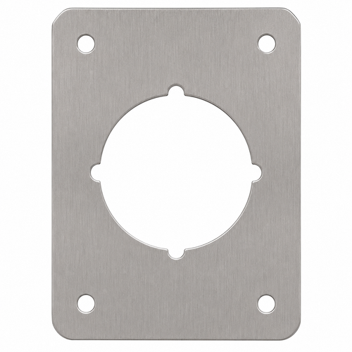 Don-Jo RP-13545 Remodeler Plate 4-1/2" x 3-1/2" 0.032 Gauge for Door Modernization