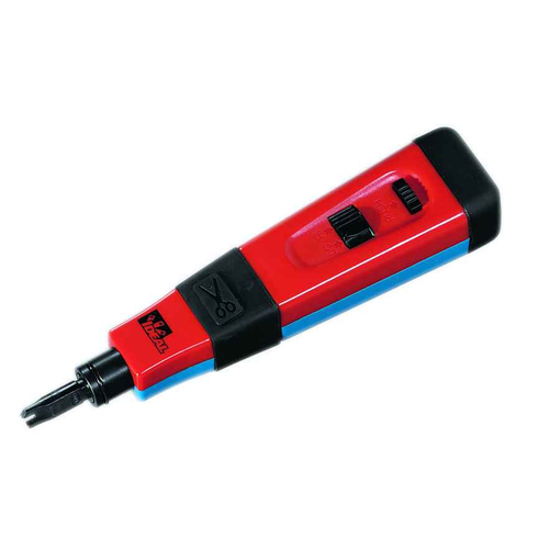 Ideal Industries Punchmaster II Impact Punchdown Tool 110 66 Blade Spring Loaded Turn-Lock