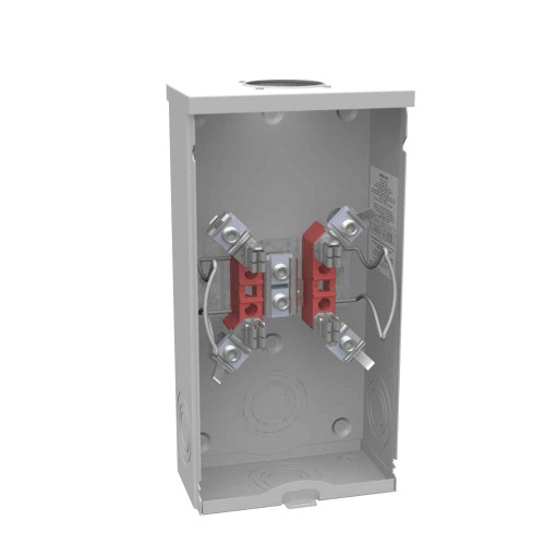 Milbank 4 Terminal Ringless Small Hub Open Triplex Ground Horn Bypass Rochester Gas And Electric