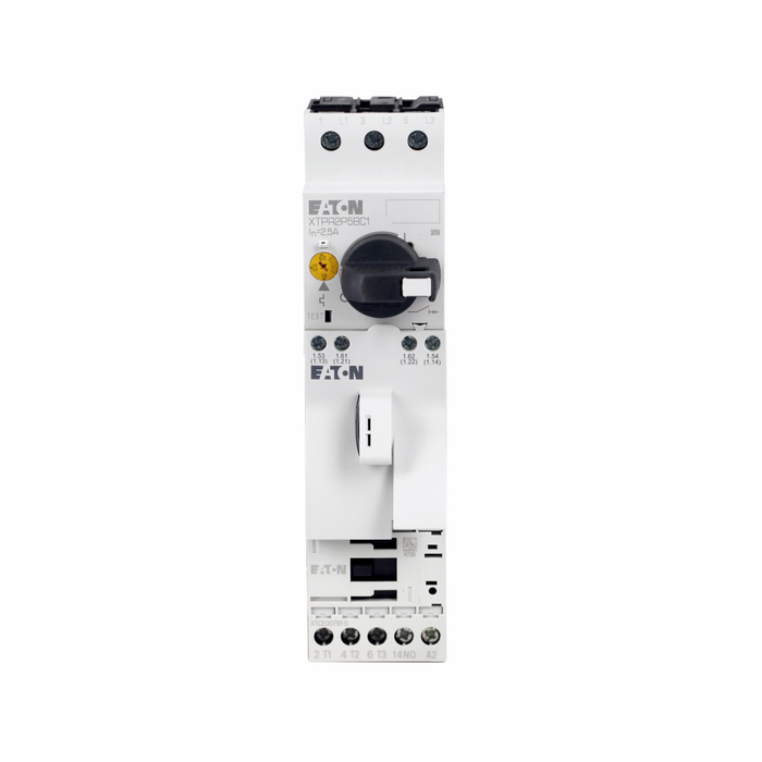 Eaton XTSC016BCN XT IEC FVNR Manual Motor Controller, 32A, 45 mm Frame size, 415V 50 Hz, 480V 60 Hz coil,400V 50 Hz