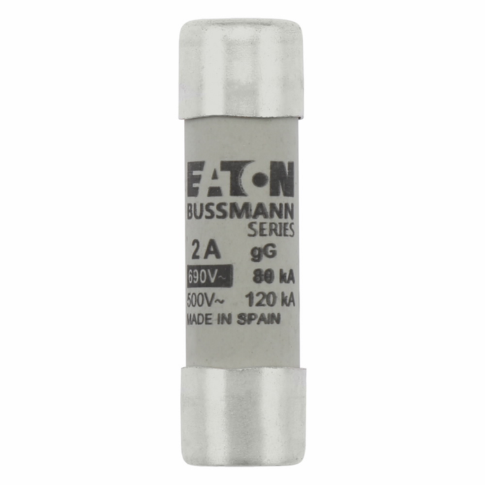 C14G2 CYLINDRICAL FUSE 14 X 51 2A GG 690V AC EATON ELECTRI