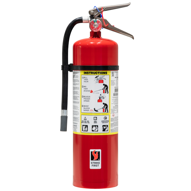Strike First Corporation Multi Purpose  Dry Chemical Portable Fire Extinguisher