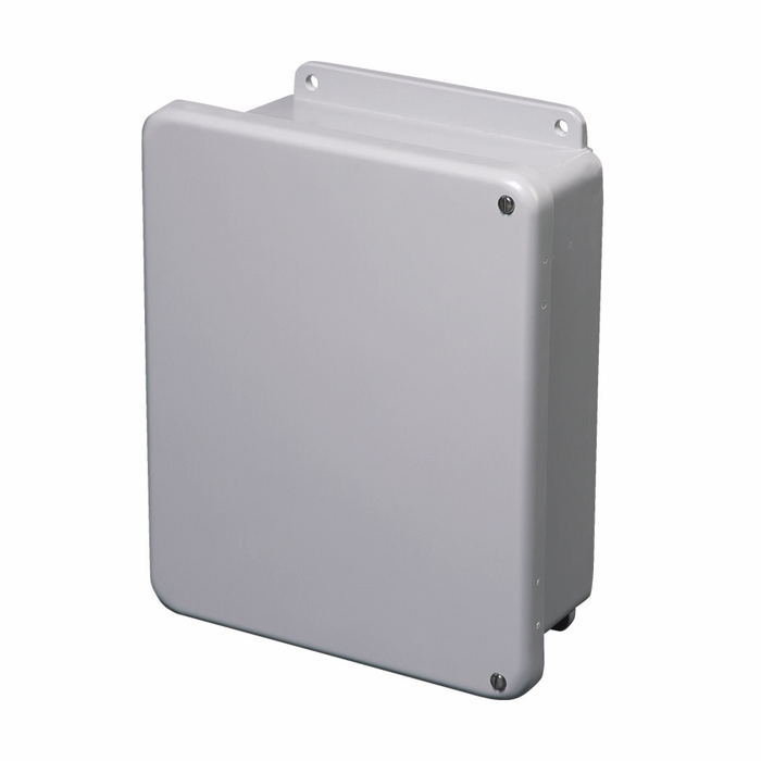 B-Line Eaton series JIC panel enclosure, 11.62" height, 4.25" length, 9.41" width,  4X, Hinged cover, 4XFCHSC enclosure, Wall mount, Medium single doo