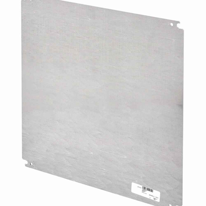 B-Line Eaton series adapters and kits, 12, White powder coated, Stainless steel, panel adapters, Premier series accessories, Galvanized panel