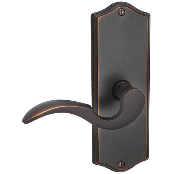 Emtek 8020 Colonial 7-1/8" Non-Keyed Sideplate Lockset, Privacy - Brass Tubular