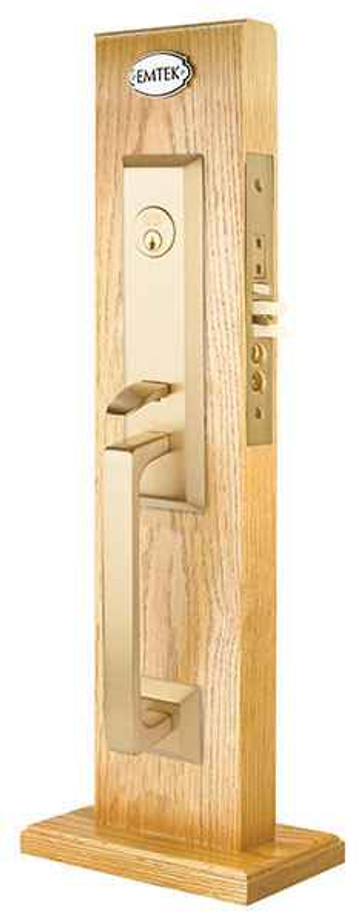 Emtek Emtek 3039 Transitional Heritage Brass Mortise Entrance Handleset - Dummy EMTEK-3039