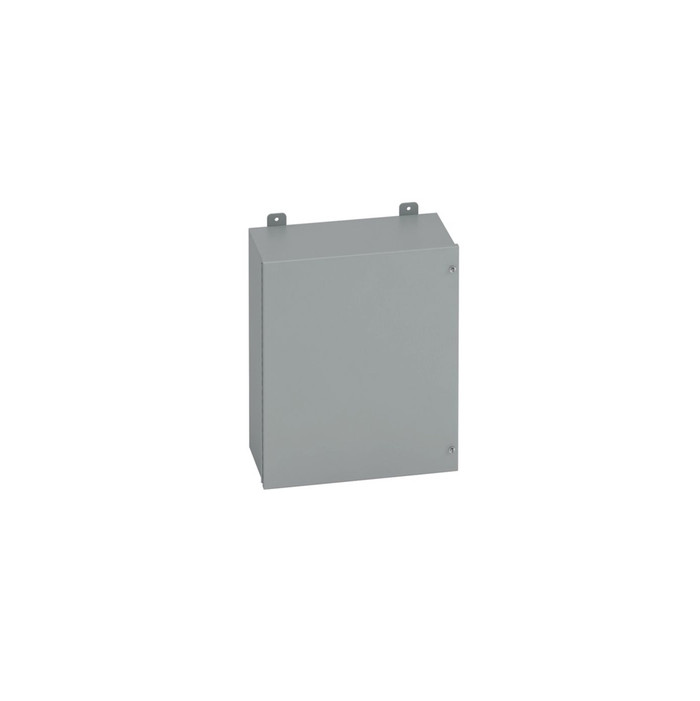 B-Line Eaton series JIC panel enclosure, 30" height, 7" length, 24" width, 12, Hinged cover, 12CHSC enclosure, Wall mount, Medium single door, Extern
