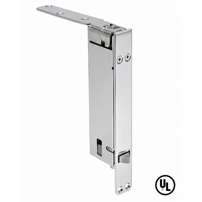 Don-Jo 1562 Automatic Flush Bolt, 8-1/2" Cast Brass, ADA Compliant, Sold in Pairs