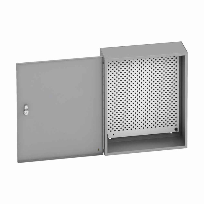 B-Line Eaton series Type 1 panel enclosures, 36" height, 6" length, 30" width, 1, Hinged cover, 1PP enclosure, Wall mount, Medium single door, Keyhol