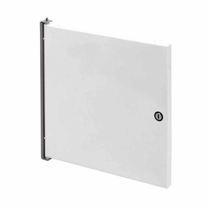 B-Line Eaton series premier series accessories, 4, White polyester powder coated, Swing-out panels, 14 gauge