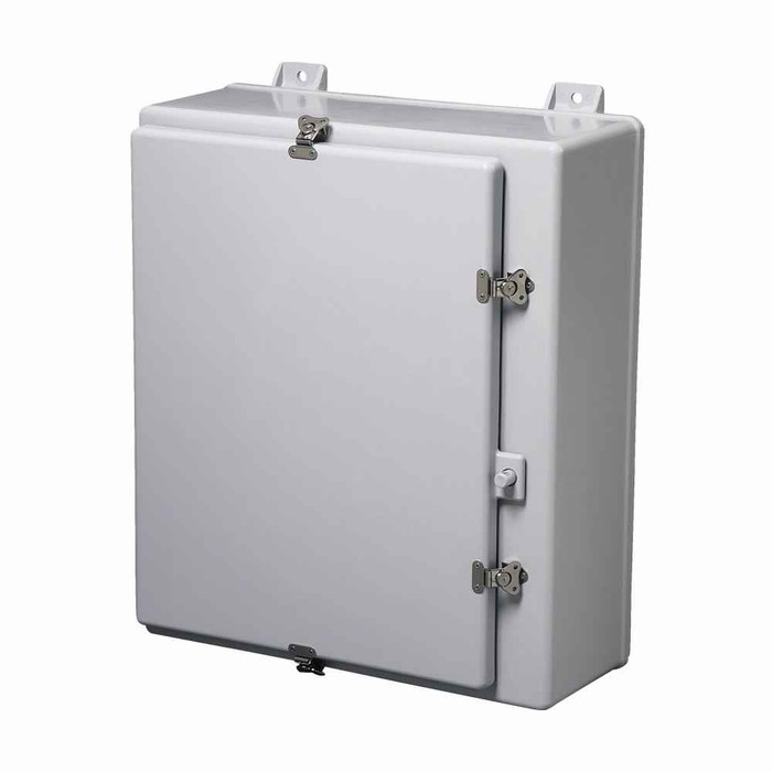 B-Line Eaton series wall mounted panel enclosure, 39.31" height, 10.05" length, 32.50" width, 4X, Hinged cover, 4XF enclosure, Wall mount, Medium sin