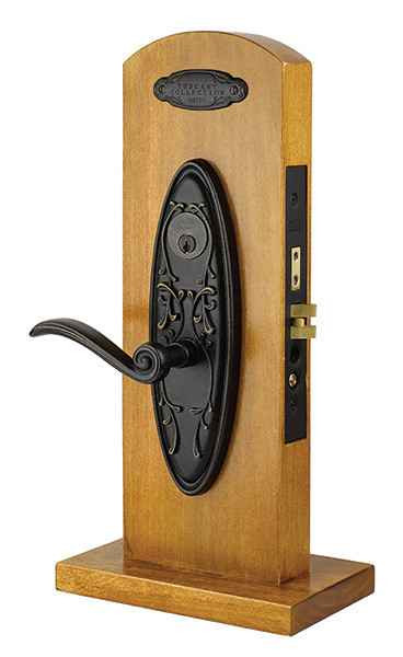 Emtek Emtek 3131 Da Vinci Lost Wax Cast Bronze Mortise Entrance Lockset - Dummy EMTEK-3131