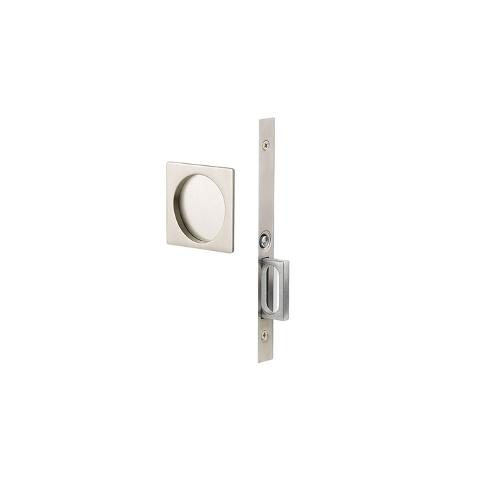 Emtek Square Pocket Door Mortise Lock (2-3/4" x 2-3/4")