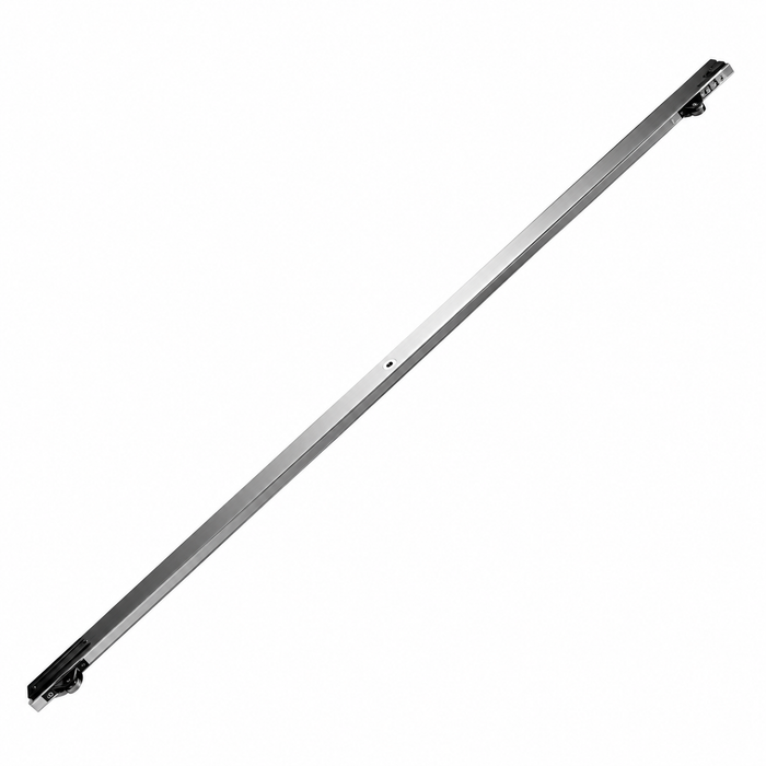 Don-Jo 2011 Door Coordinator, 52" Aluminum Finish with Safety Override