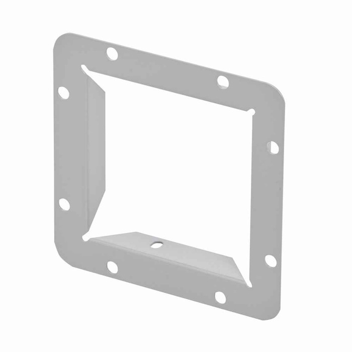 B-Line Eaton series wireway end flange, Wireway end flange, 1, Steel, ANSI 61 gray painted