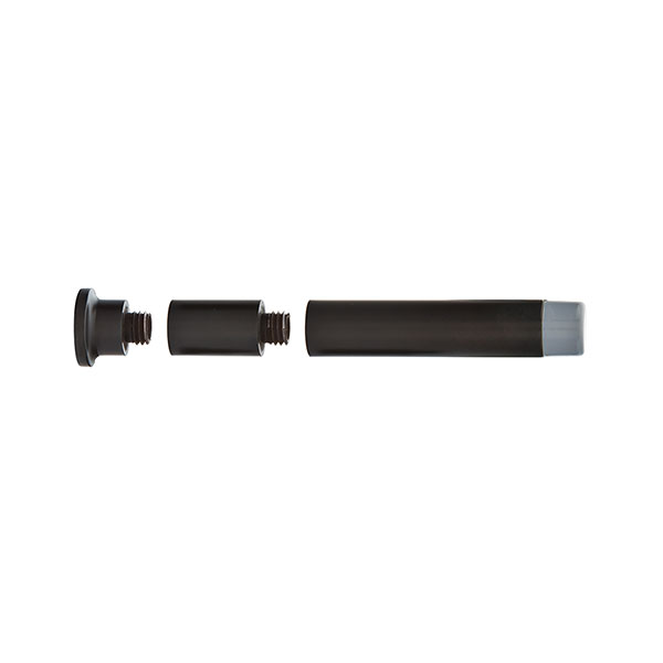 Emtek 2233 Extendable Baseboard Door Bumper, 3-1/2" or 4-1/2"