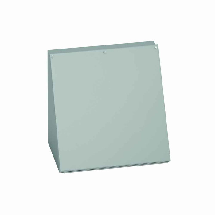 B-Line Eaton series consolet enclosures, 12" height, 9.12" length, 24" width, 12, Hinged cover, AC concolet, Surface mounted, Medium single door, Ext