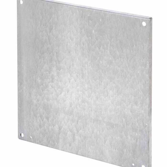 B-Line Eaton series panels and panel accessories, 1, White powder coated, Steel, Panels and panel accessories, Fits 42" X 42" enclosures, flanged pa