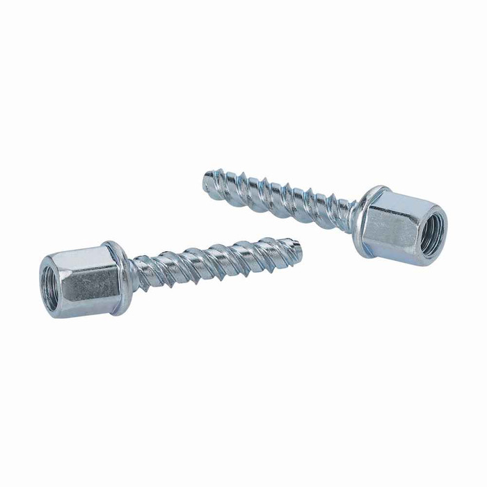 B-Line Eaton series fastener hardware and accessories, Zinc Plated carbon steel, 1/4" rod size, Steel rod hanger