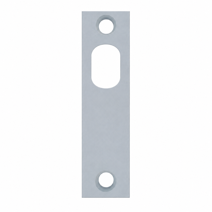 Don-Jo A Flush Bolt Filler Plate 3-7/8" x 1" in 16 Gauge Steel