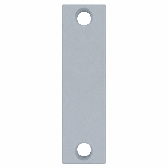 Don-Jo C Flush Bolt Filler Plate 3-7/8" x 1" Steel for Commercial Doors