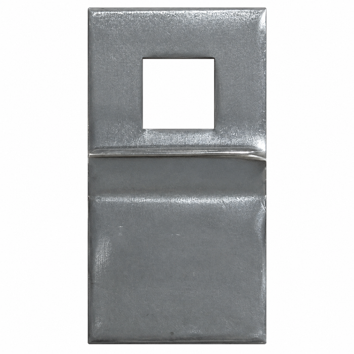 Don-Jo FBG-1-SQ Flush Bolt Guide 3-1/4" x 1-3/4" in 13 Gauge Steel