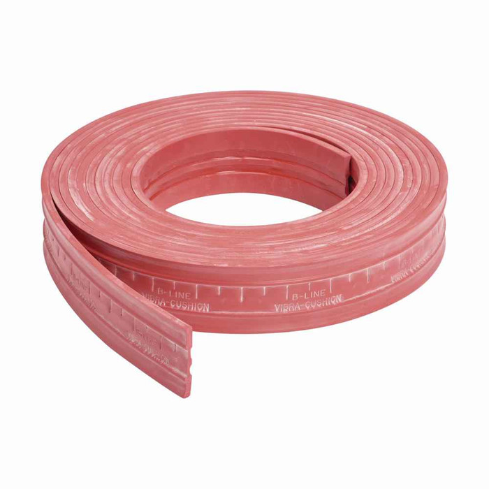 B-Line Eaton series strut pipe clamps and accessories, Inhibits galvanic corrosion, Vibra-cushion