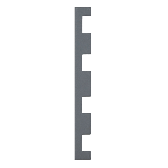 Don-Jo HS-080 Hinge Shim 4-1/2" x 1/2" Steel Filler Plate for Commercial Door Hinges