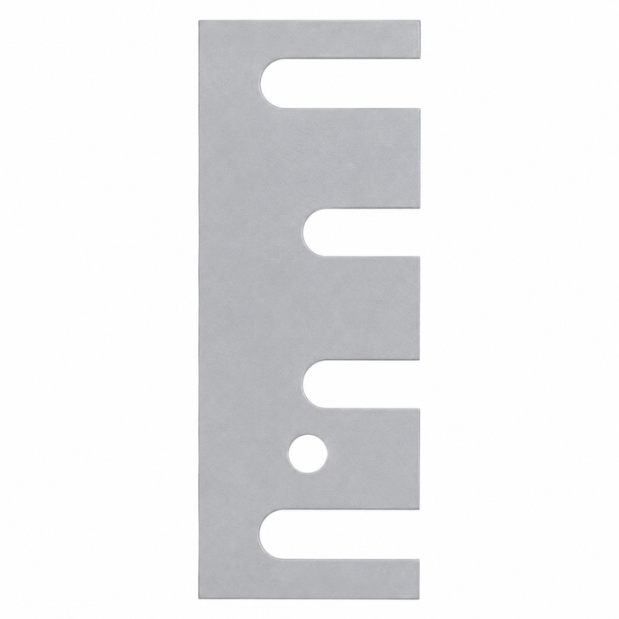 Don-Jo HS-5060 Hinge Shim 5" x 1-5/8" 16 Gauge Steel Filler Plate