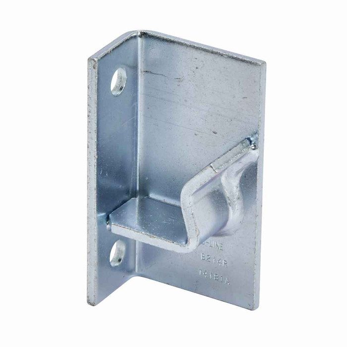 B-Line Eaton series strut fittings and accessories, 5.37" Height, 3" Length, 1.25" Width, 2.00lbs, Steel, Right reel rack support, DURA GREEN