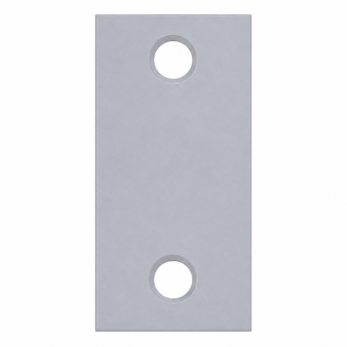 Don-Jo EF-161 Latch Filler Plate 2-1/4" x 1-1/8" Steel, Prime Coated